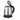 Bajaj KTX 1.8L DLX Electric Kettle 1500W Stainless Steel, Cordless, Auto Shut-off (Black and Silver)