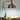 Antique Metal Base Brown Shade Desk Lamp