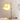 Beige Fabric Shade Study Lamp with Gold Base