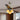 Sunset Gale (48 inches Span, Brown Blades, Frosted Glass Chandelier) Ceiling Fan