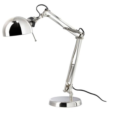 Ikea 40W LED Work Lamp – Silver, Alloy Steel Pack of 1