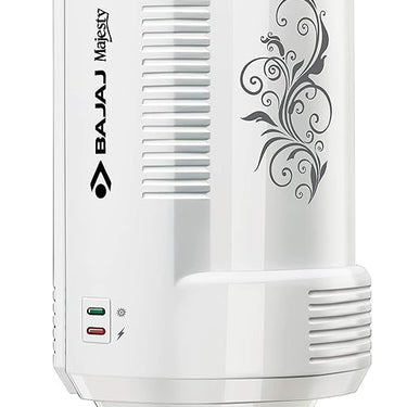 Bajaj New Majesty Instant 3 Litre, 3 KW Verical Water Heater (White) Wall mounting
