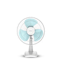 Bajaj Armor Series Fuzion 400mm Table Fan – DuraBreeze Pro Technology, 100% Copper Motor, White BlueTint