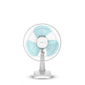 Bajaj Armor Series Fuzion 400mm Table Fan – DuraBreeze Pro Technology, 100% Copper Motor, White BlueTint