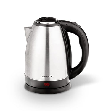 Crompton Insta Delight 1.8L SS Electric Kettle 1500W with Auto Shut-Off (Silvery Grey)