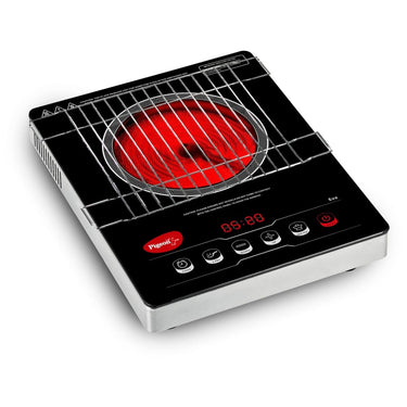 Pigeon EVA Infrared Cooktop 2000W (Black, Touch Panel) Free Grill