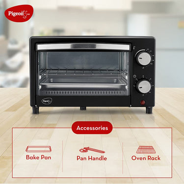 Pigeon Oven Toaster Grill (9L, Grey) 