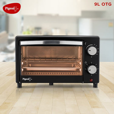 Pigeon Oven Toaster Grill (9L, Grey) - Perfect for Grilling & Baking Cakes, Model 12381