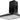 Pigeon Nebula 60 cm Baffle Filter Chimney with 860 m³/h Airflow & Press Button Controls (Black/Silver, Large)