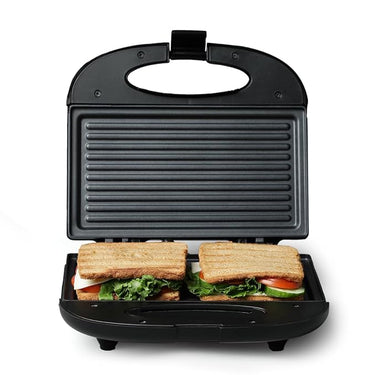 Prestige 800W Grill Sandwich Toaster – Non-Stick Heating Plates Black (PGMFB)