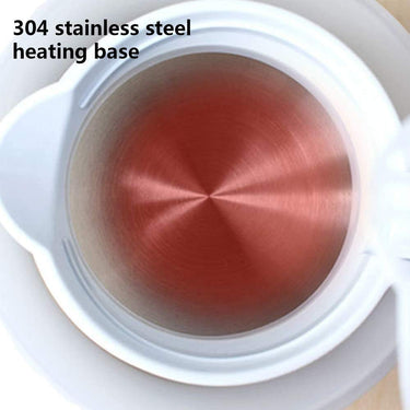 SKADIOO Electric Kettle 600W - Portable Foldable Hot Water & Tea Coffee Maker for Travel, Office Desk (color may vary) 304 Stainless Steel