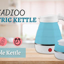 SKADIOO Electric Kettle 600W - Portable Foldable Hot Water & Tea Coffee Maker for Travel