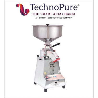 TechnoPure Automatic Domestic Flour Mill - Smart Atta Chakki