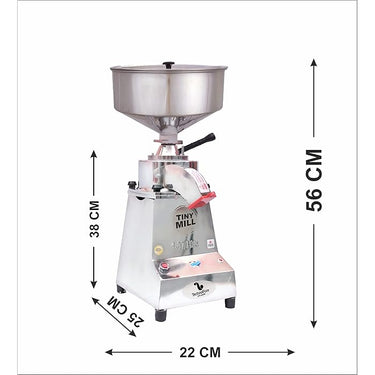 TechnoPure Automatic Domestic Flour Mill - Smart Atta Chakki with 1.37HP Copper Motor