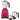 Bajaj Ninja Series Quartz 750 W Mixer Grinder 3 Jars, Garnet Pink